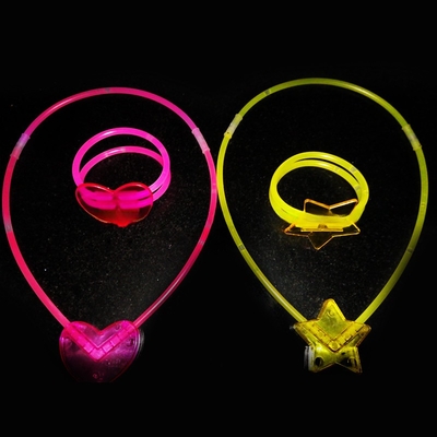 8-12 Horas Tempo de brilho Cores assortadas Gloss químico Necklace de bastão para 2022 Favor da festa