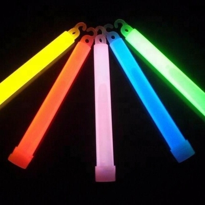 Bastões incandescentes não radioativos de 15 cm, de várias cores, adequados para acampar
